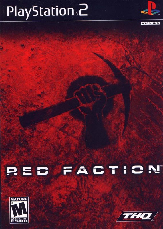 Red Faction box art for Playstation 4
